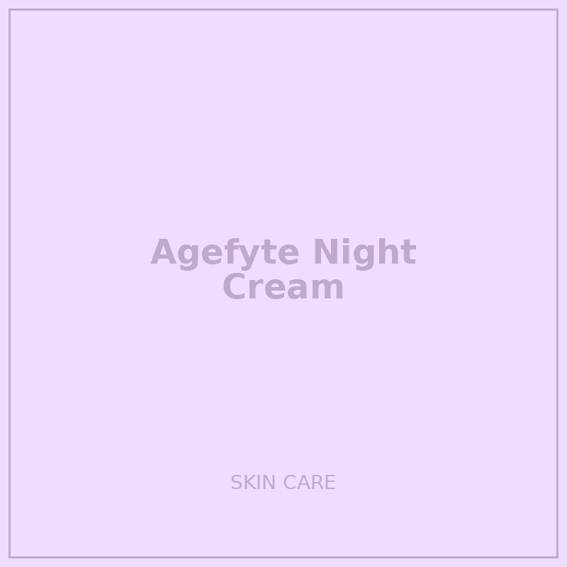 Agefyte Night Cream
