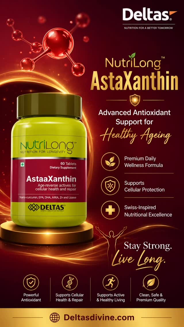 NutriLong AstaXanthin — antioxidant support