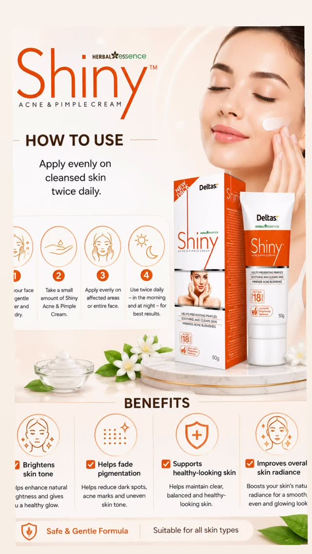 SHINY Cream — glow with confidence every day